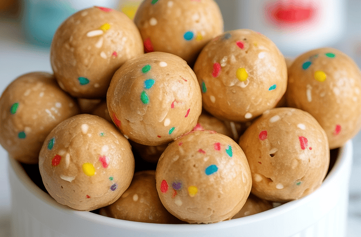 No-Bake Protein Cake Bites (Easy, Healthy & Satisfying)
