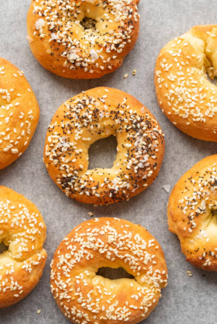 High Protein Bagels Recipe (Soft, Healthy & Easy)