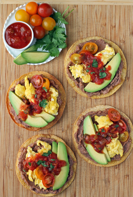High-Protein Breakfast Tostadas