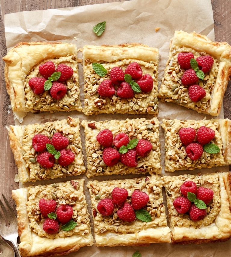 High-Protein Puff Pastry Tarts